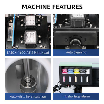 Full-Automatic DTF Printer with 720*1800 dpi Resolution and 8PASS 3.5m²/h Speed for High-Quality Direct to Film Printing