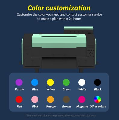 Ingani All in One 30cm I1600 Small High Resolution DTF T-shirt Textile Printer Printing Machine With Shaker Heater